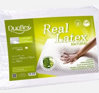 TRAVESSEIRO DUOFLEX REAL LÁTEX